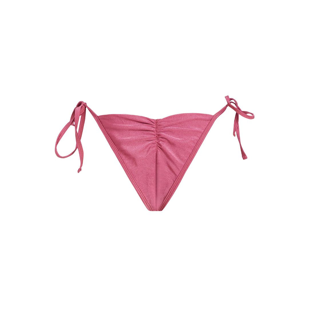 Aurora Ruched Bottoms - Candy Pink