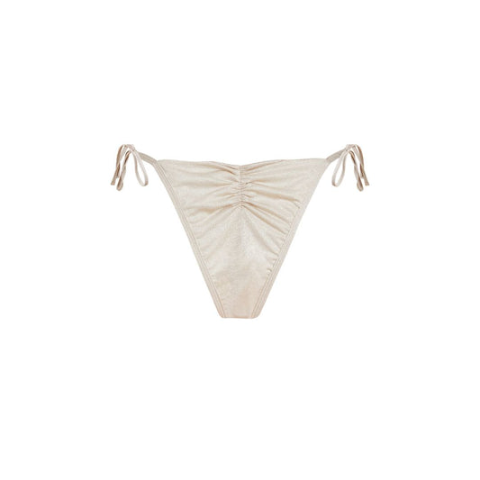 Aurora Ruched Bottoms - Champagne