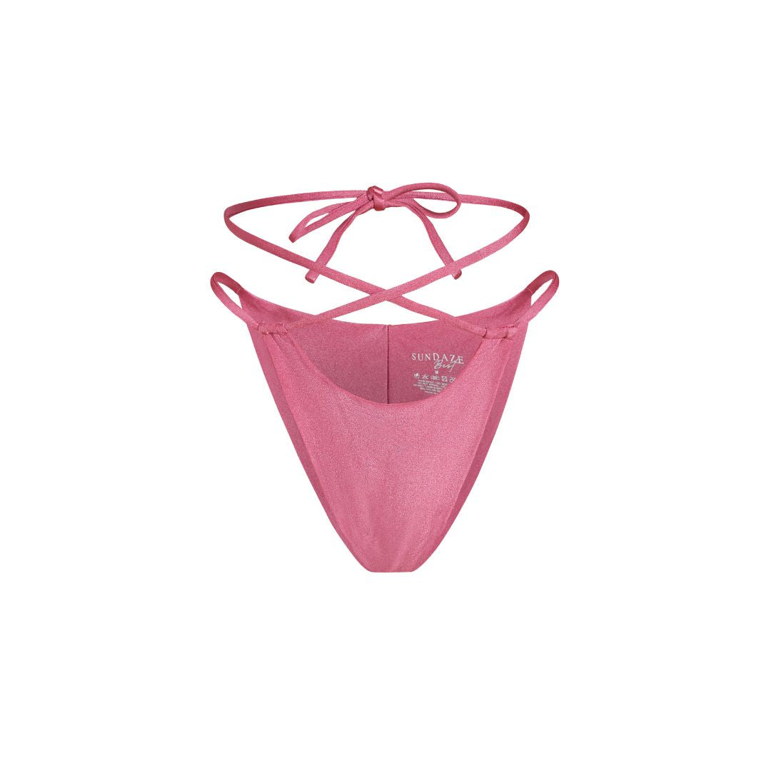 Hydra Strappy Bottoms - Candy Pink