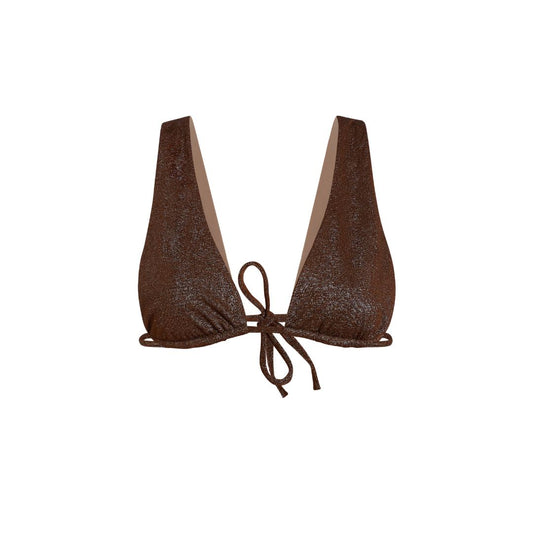 Hydra Wide Strap Top - Chocolate