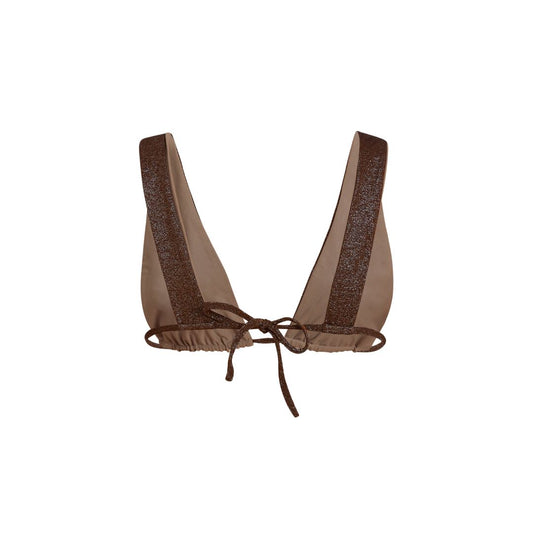 Hydra Wide Strap Top - Chocolate